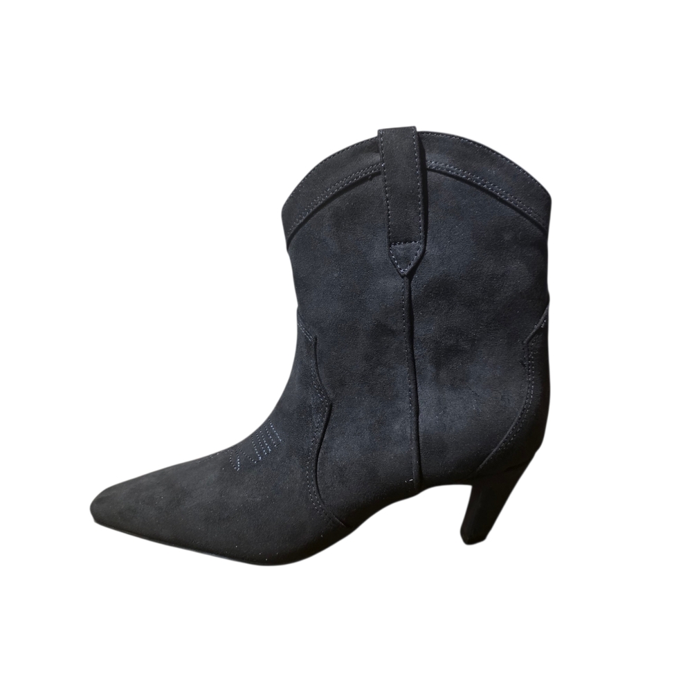INC International Concepts Black Heeled Boots - Picture 5 of 12